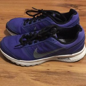 Purple Nike Air Shoes Size 7